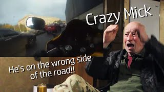 CRAZY MICK REACTION to  Black Devil   Moscow Ride on R1