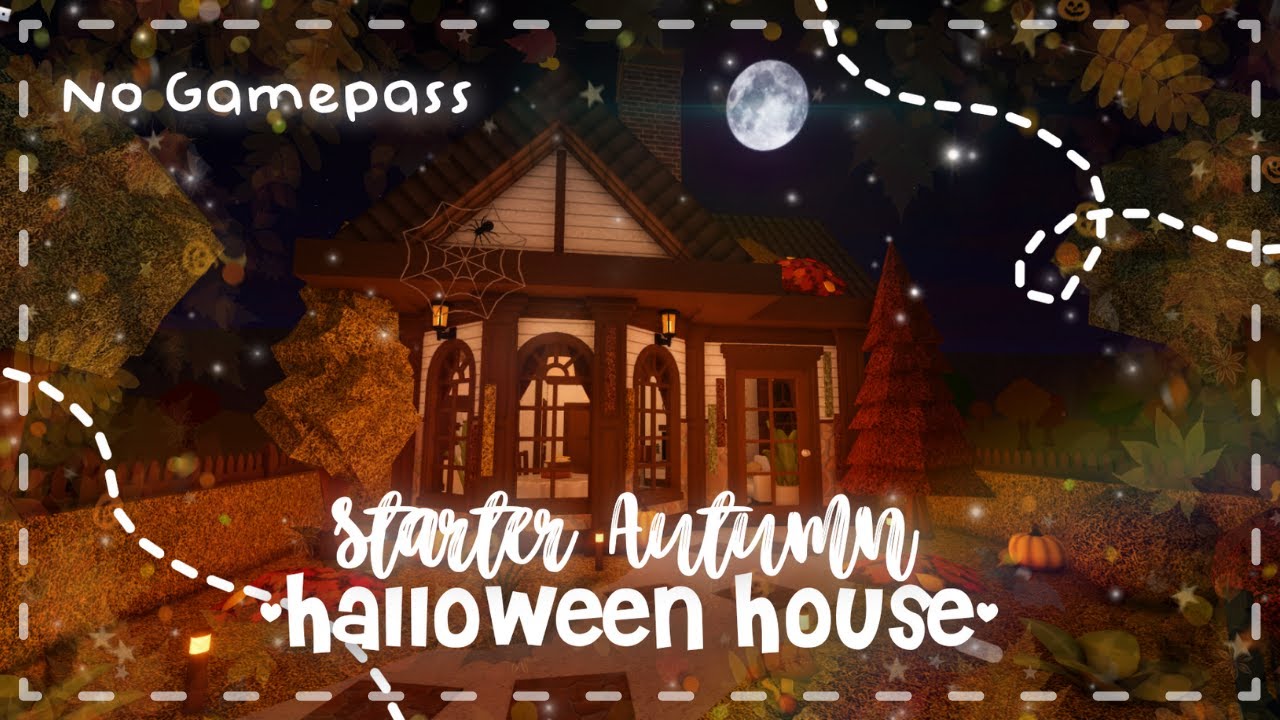 Roblox Bloxburg - Mini Halloween Starter House - Minami Oroi - BiliBili