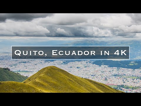 क्विटो, इक्वाडोर 4K . में