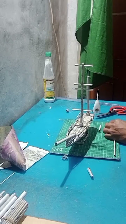 bikin perahu/kapal dari kertas