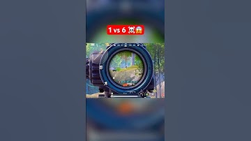 ☠️😱 1 vs 6 🤯😳 bgmi shorts #bgmishorts #bgmi #viralshorts #trendingshorts