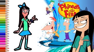How to draw Stacy Hirano from Phineas and Ferb // Как нарисовать Стейси Хирано?