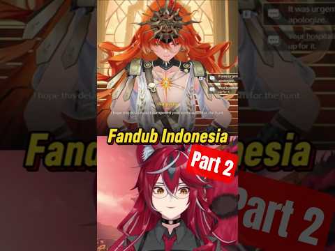 Part 2 - Dub Indonesia - Augusta Wuthering Waves Story - #shorts #wutheringwaves  #vtuberid  #vtuber