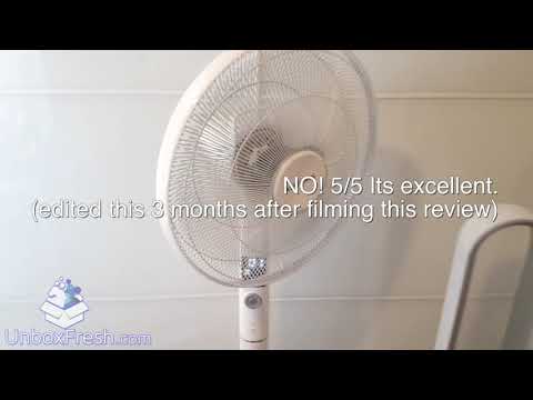 Klarstein Silent Storm Stand - UK review - rebadged as ANSIO Fan 16Inch 9 Blades 26 Speeds 30w