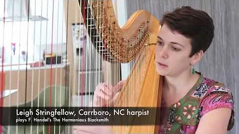 Harpist Leigh Stringellow