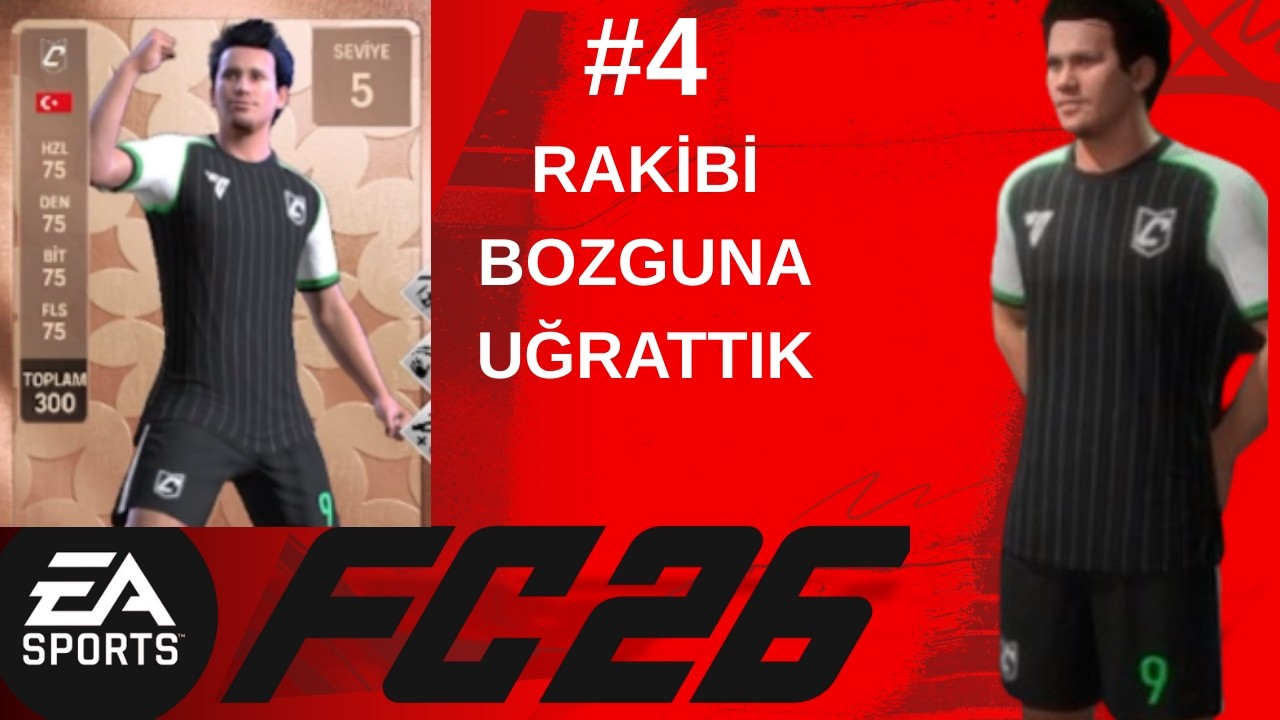RAKİBE SAHAYI DAR ETTİK | FC26 SHOWCASE CLUBS #4