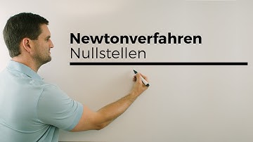 Newtonverfahren, Newtonsches Näherungsverfahren, Gleichungen lösen | Mathe by Daniel Jung