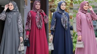Rekomendasi gamis mewah fashionable model modis|by shofiya