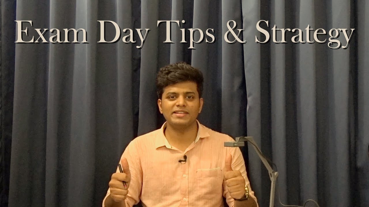 Exam Day Tips & Strategy - CA Final (May '18)