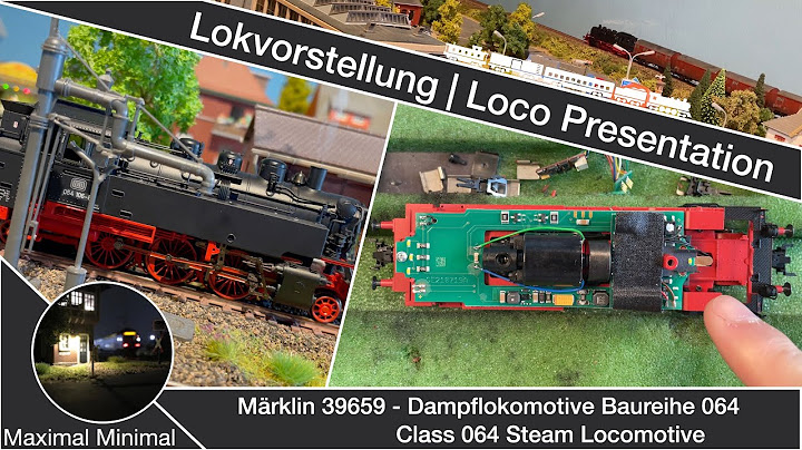 Lokvorstellung - Märklin 39659 - Dampflokomotive Baureihe 064 | Unboxing, Technik & Fahrvideo 🚂🔥