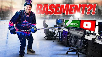 I TURNED MY BASEMENT INTO AN ICE RINK...