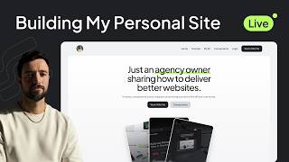 Building My Personal Site With Etch (Episode 2)