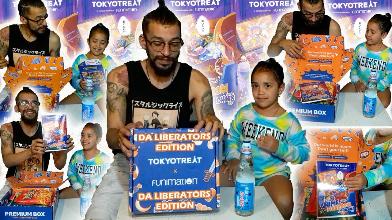 Tokyo Treat X Funimation - Premium Box June 2021(Anime Theme) Unboxing