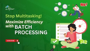 Batch Processing Tasks: How to Work Smarter, Not Harder