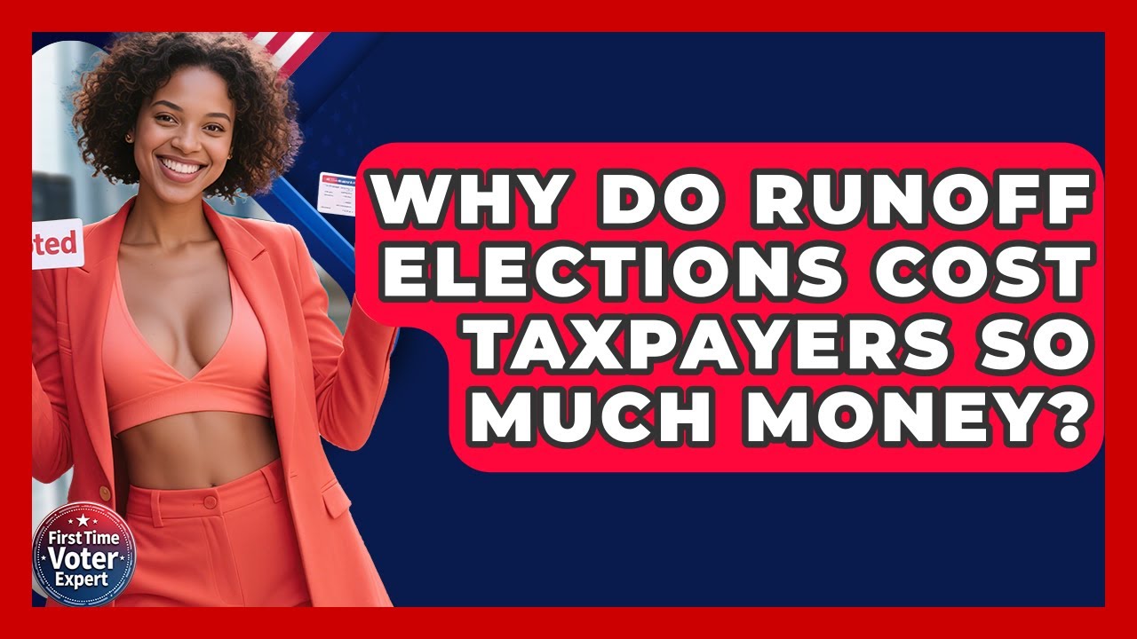 Why Do Runoff Elections Cost Taxpayers So Much Money? - First Time Voter Expert