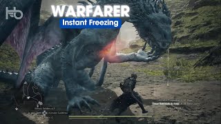 Dragon's Dogma 2 - High Level Gameplay | Solo | Dragon | No Damage | Instant Freezing | Warfarer