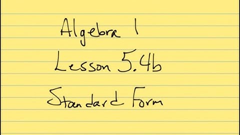 Lesson 5.4b