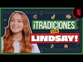 Lindsay Lohan est lista para nuestras tradiciones navideas! | Navidad de Golpe