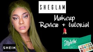 shein makeup review + tutorial sheglam | تجربتي مع مكياج شي ان + تتوريال شي قلام ?