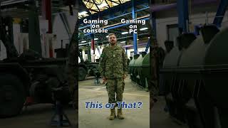This or That with Cpl Christopher Kusznier