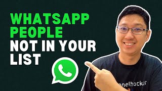 How to Message People In WhatsApp without adding them into your contacts screenshot 4