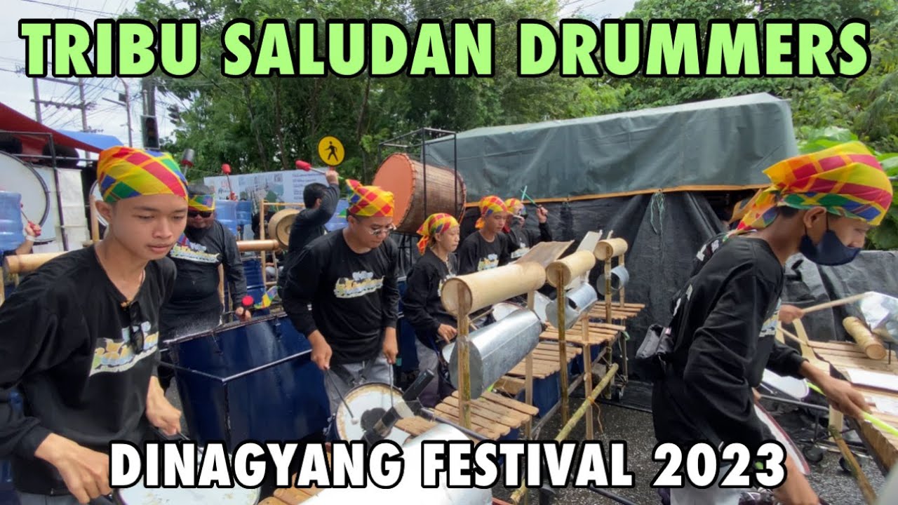 TRIBU SALUDAN DRUMMERS DINAGYANG FESTIVAL 2023 KASADYAHAN SA KABANWAHANAN #dinagyang2023