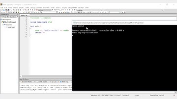 Computer Programming - 1 | U1-L2 | First program in C++ with code blocks