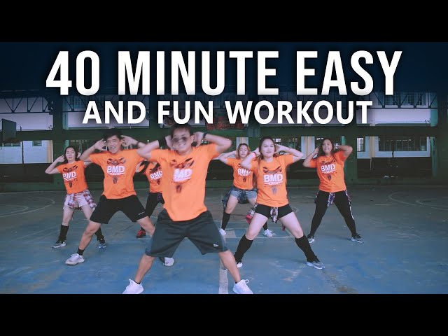 40 MINUTE EASY AND FUN Dance WORKOUT | BMD Crew class=