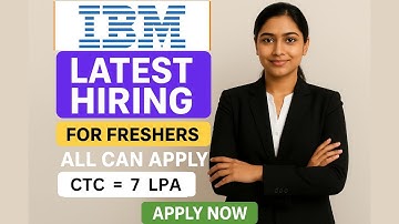 IBM 🔥🤯 Biggest Hiring For Freshers | All can apply #offcampusdrive #ibm