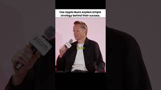 Apple success strategy. #applemusic #podcast #variety #summit #ytshortsviral