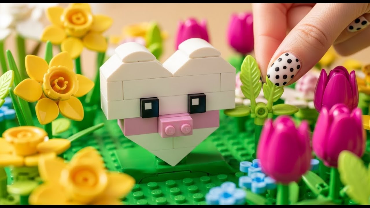 Как сделать персонажа-сердечко из LEGO! ❤️ 