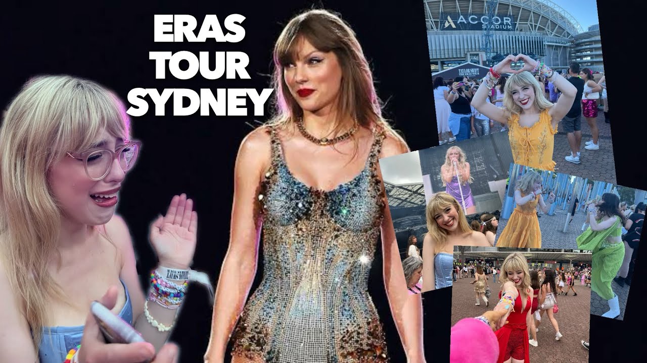 following TAYLOR SWIFT to *ding ding* SYDNEY - ERAS TOUR VLOG! - ashlee tayla