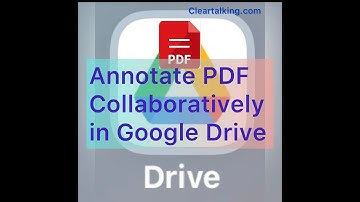 Annotate PDFs Collaboratively in real time using Google Drive #shorts #technology #tech #technical