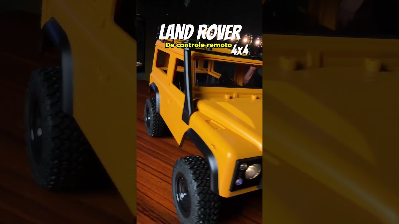 Land Rover Defender 4x4 RC da BrasToys em Ação Off-Road! 🚙🔥