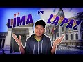 Diferencias entre PERÚ y BOLIVIA ¿qué tan PARECIDOS son? | Lima vs La Paz