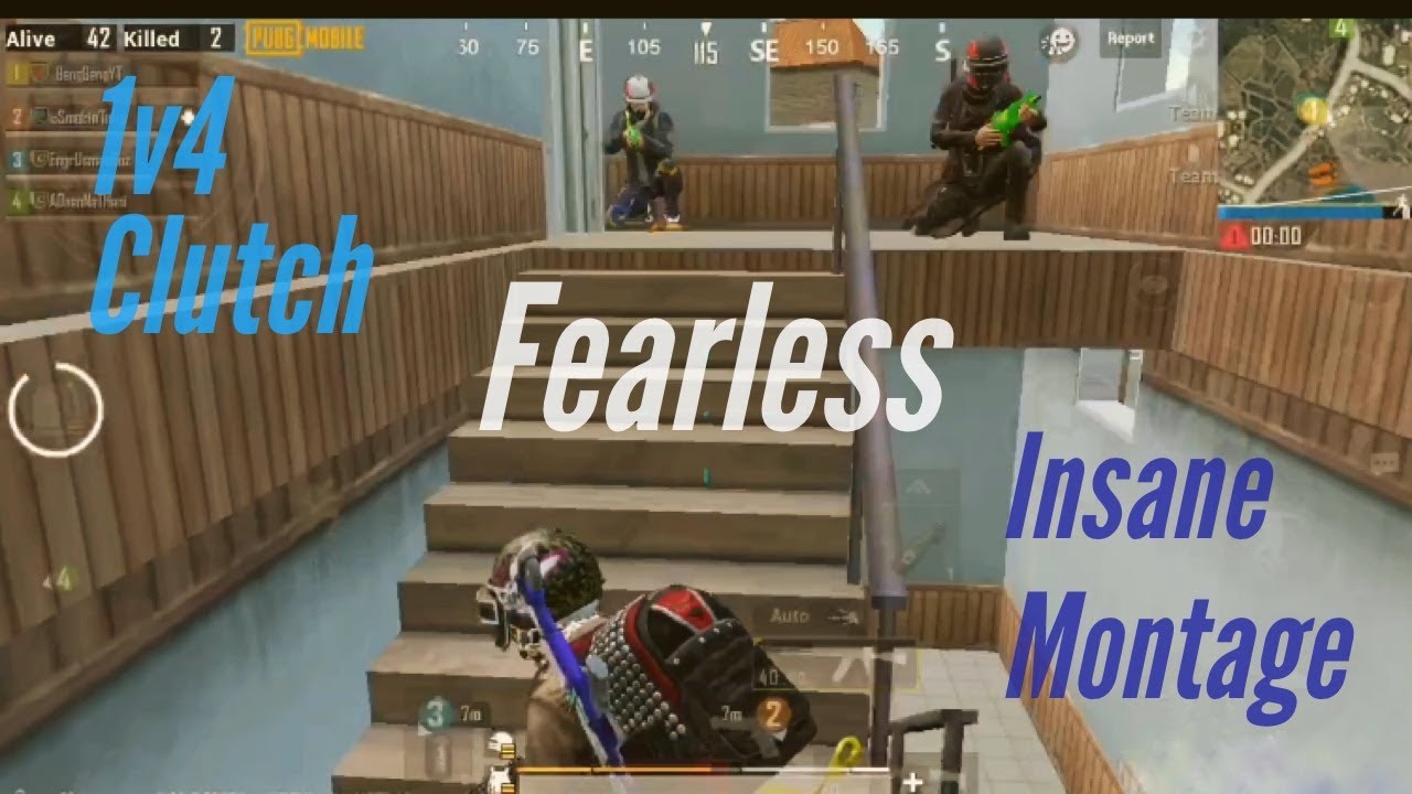 1v4 Clutch | Insane Squad Wipe out | Best Killing Montage