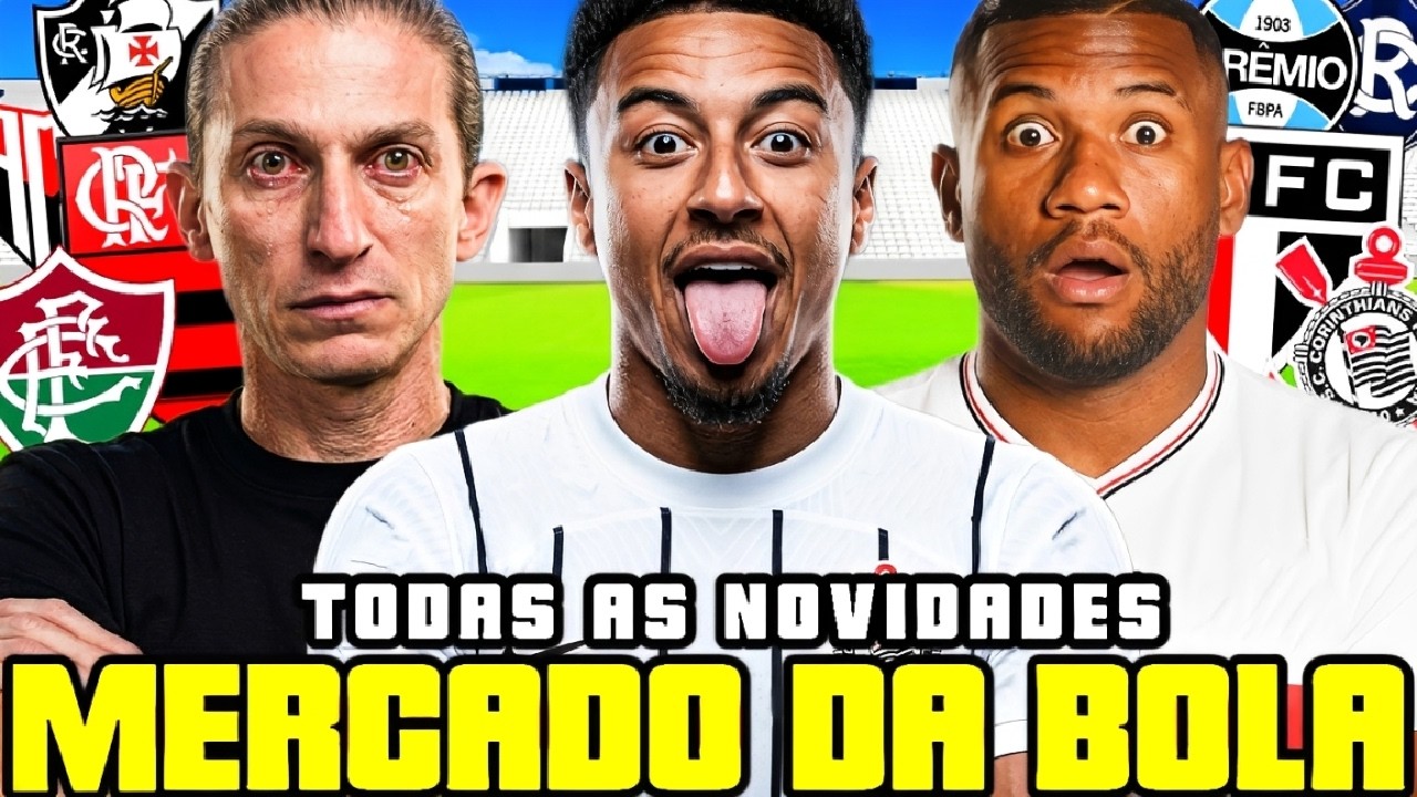 FILIPE LUÍS DEMITIDO? JESSE LINGARD NO CORINTHIANS E POLÊMICA NA CONMEBOL! | MERCADO DA BOLA