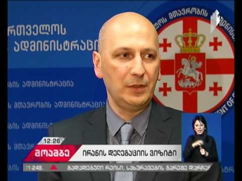 ირანის დელეგაციის ვიზიტი საქართველოში დასრულდა