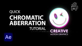 Chromatic Aberration After Effects Tutorial | Motion Graphics Tutorial [No Plugins]