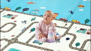 Baby Floor Mat-Unboxing (LuvLap Cityscape Double Sided WaterProof) #baby #protection #unboxing #love