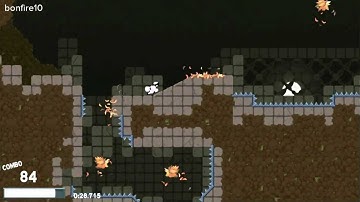 DustForce: Night Temple Dustkid Speed Run