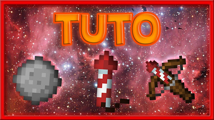 Minecraft - Tuto - Comment faire des feux d'artifices