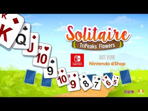 Solitaire TriPeaks Flowers - Nintendo Switch Launch Trailer