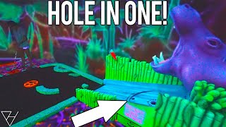 I Can't Believe She Made That Mini Golf Hole In One!