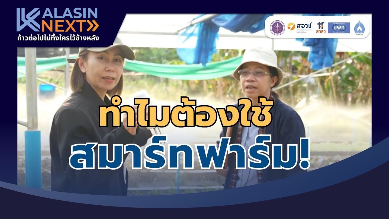 ระบบสมาร์ทฟาร์ม ในแปลงผัก