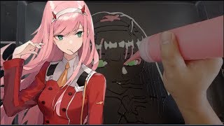 Arte Panqueca - Matador De Parceiros Zero Two Querida No Fran