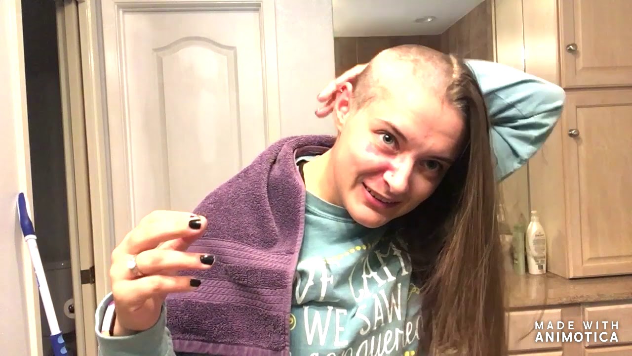 Girl Shaves Her Head