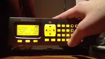 How to program a Radio Shack Pro-197 Digital Trunking Scann