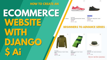 How to create a Django E-commerce Site Using  AI   | Setup .Part 1 #programming #ai #coding  #crash