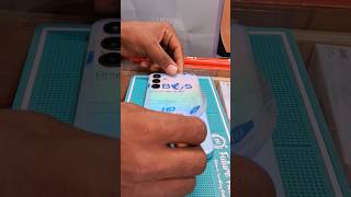 Samsung galaxy F15 5G back lamination ✨️ #youtube #shorts #youtubeshorts